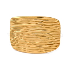 Ионное покрытие (ip) 304 нержавеющая сталь прямоугольные открытые манжетные кольца RJEW-M047-12G