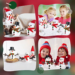 Комплекты веток снеговика из смолы с рогами&nbsp;DIY-WR0004-66