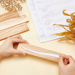 Палочки для волос из персикового дерева MAK-WH0012-01