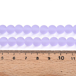 Прозрачные стеклянные бусины GLAA-T032-T8mm-MD01