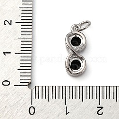 Латунные микро проложить кубического циркония подвески&nbsp;KK-P308-70P