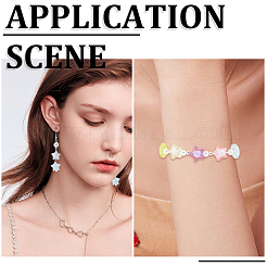 120 шт. Прозрачные акриловые бусины&nbsp;TACR-SP0001-11A