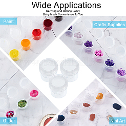 Пластиковые краски горшки полоски CON-PH0001-84