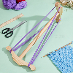 松材回転工具1個  糸巻き機  DIYウールプライツール  ナバホホワイト  40.5x21x2cm&nbsp;TOOL-BC0003-42B