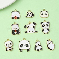 Подвески из сплава эмали 10шт 10 стиля&nbsp;ENAM-YW0003-69