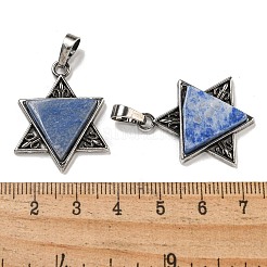 Gefärbte und erhitzte natürliche blaue Aventurin-Anhänger&nbsp;G-G147-08AS-11