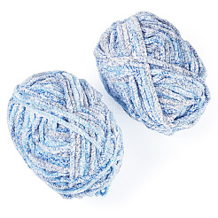 2 моток полиэфирной пряжи для вязания спицами и крючком OCOR-TA0003-09B