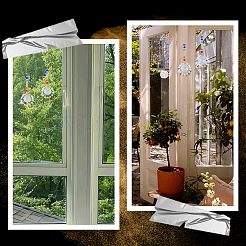 3 шт. Подсолнух из медной проволоки HJEW-SP00011