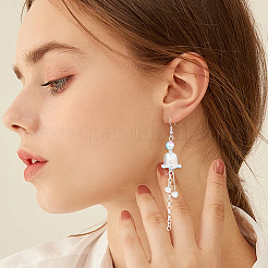 120шт 6 цвета прозрачные акриловые колпачки для бусин&nbsp;TACR-SC0001-51