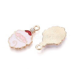 Pendentifs d'émail en alliage&nbsp;ENAM-S115-014
