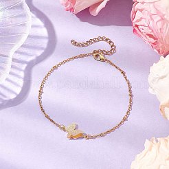 Bracelets à maillons en acier inoxydable 304&nbsp;BJEW-JB11172