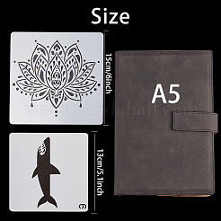 Пластиковые трафареты DIY-CP0001-29