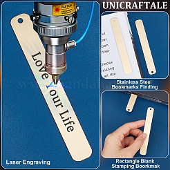 Латуни закладки DIY-WH0430-487G