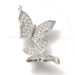 Латунные микро проложить кубического циркония подвески&nbsp;KK-K389-033P