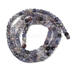 Природные иолит нитей бисера G-RM2025-C33-B