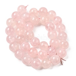 Madagascar naturel rose perles de quartz brins&nbsp;G-B167-A02-10mm