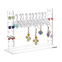 Kleiderbügel abnehmbare Acryl-Ohrring-Ausstellungsständers&nbsp;EDIS-WH0041-02A-01