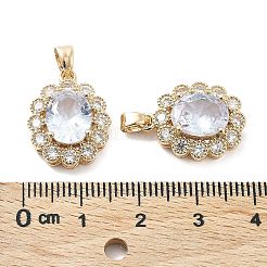 Латунь со стеклянными подвесками k9&nbsp;KK-Z031-12KCG