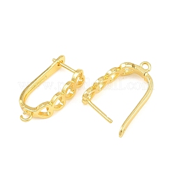 Accessoires de boucle d'oreilles en laiton&nbsp;KK-CBA5558-01G