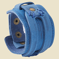 Браслеты из воловьей кожи для женщин и мужчин BJEW-WH20012-04AG-03