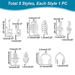 5 шт. 5 подвески из нержавеющей стали 304&nbsp;STAS-UN0042-15