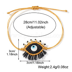 Плетеные браслеты из вощеного шнура&nbsp;PY2584-2