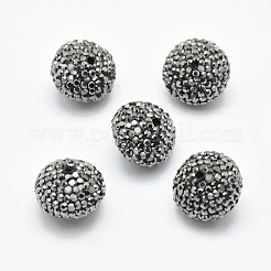 Бусины со стразами RB-P016-16