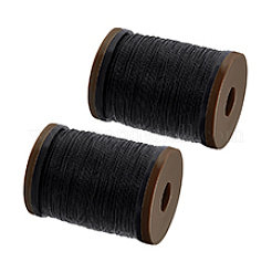 Круглый шнур из вощеного полиэстера длиной 90 м.&nbsp;YC-WH0019-02E