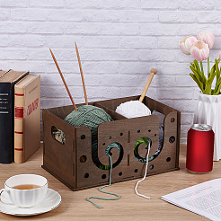 Комплект ящиков для хранения пряжи из мдф CON-WH0095-130A