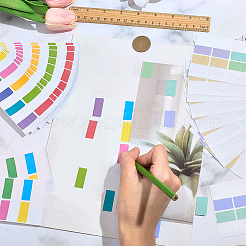 24 feuille de 2 styles d'onglets d'index en papier&nbsp;OFST-SP0001-05