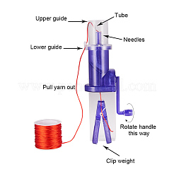 Творческая ручная вязальная трикотажная машина TOOL-WH0042-01