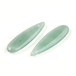 Естественный зеленый авантюрин подвески G-N348-02A