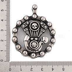 Большие подвески из нержавеющей стали 304 STAS-K283-13AS