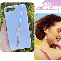 3 набор светящихся прозрачных акриловых бусин&nbsp;OACR-TA0003-47