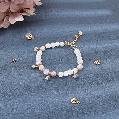 Подвеска из нержавеющей стали 304 со стразами&nbsp;STAS-UN0009-46G