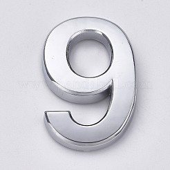 Самоклеящаяся наклейка с цифрами из АБС-пластика&nbsp;LS-KY-WH0020-56A