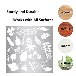 Трафареты для штампов из нержавеющей стали DIY-WH0238-008