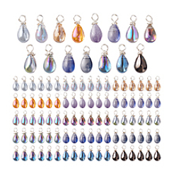 120 Stück Lampword-Anhänger in 15 Farben.&nbsp;PALLOY-PH01774