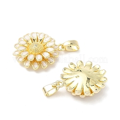 Латунь эмаль подвески&nbsp;KK-Z134-08G-02