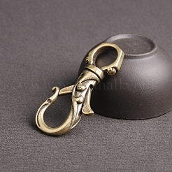 真鍮カニカン  アンティークブロンズ  55.8mm&nbsp;PW-WGA7B69-01