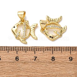 Латунные микро проложить кубического циркония подвески&nbsp;KK-A271-07E-G