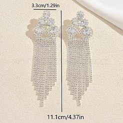 Messing-Strass-Ohrstecker für Damen&nbsp;LM8742