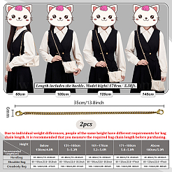 6 мм латунная витая цепочка для сумок FIND-WH00670-120B