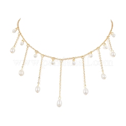 Оболочки жемчужные ожерелья NJEW-TA00186