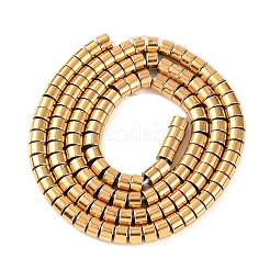 Гальванические нити из синтетических немагнитных гематитовых бусин&nbsp;G-H027-G01-03