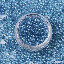 Perle di vetro trasparente&nbsp;SEED-S040-08A-03