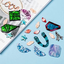 Подвески из ацетата целлюлозы (смолы) KY-MSMC001-01