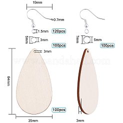 Сделай сам серьги DIY-PH0026-07P