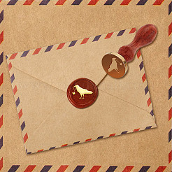 Jeu de timbres de cire&nbsp;AJEW-WH0208-873