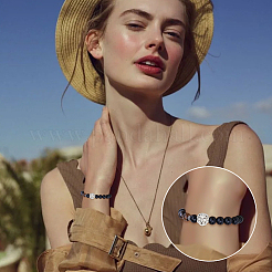 40шт 2 стиля бусины из сплава в тибетском стиле FIND-ME0001-16